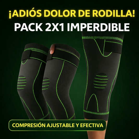 FlexiKnee™ PRO – Compresión y Alivio Total